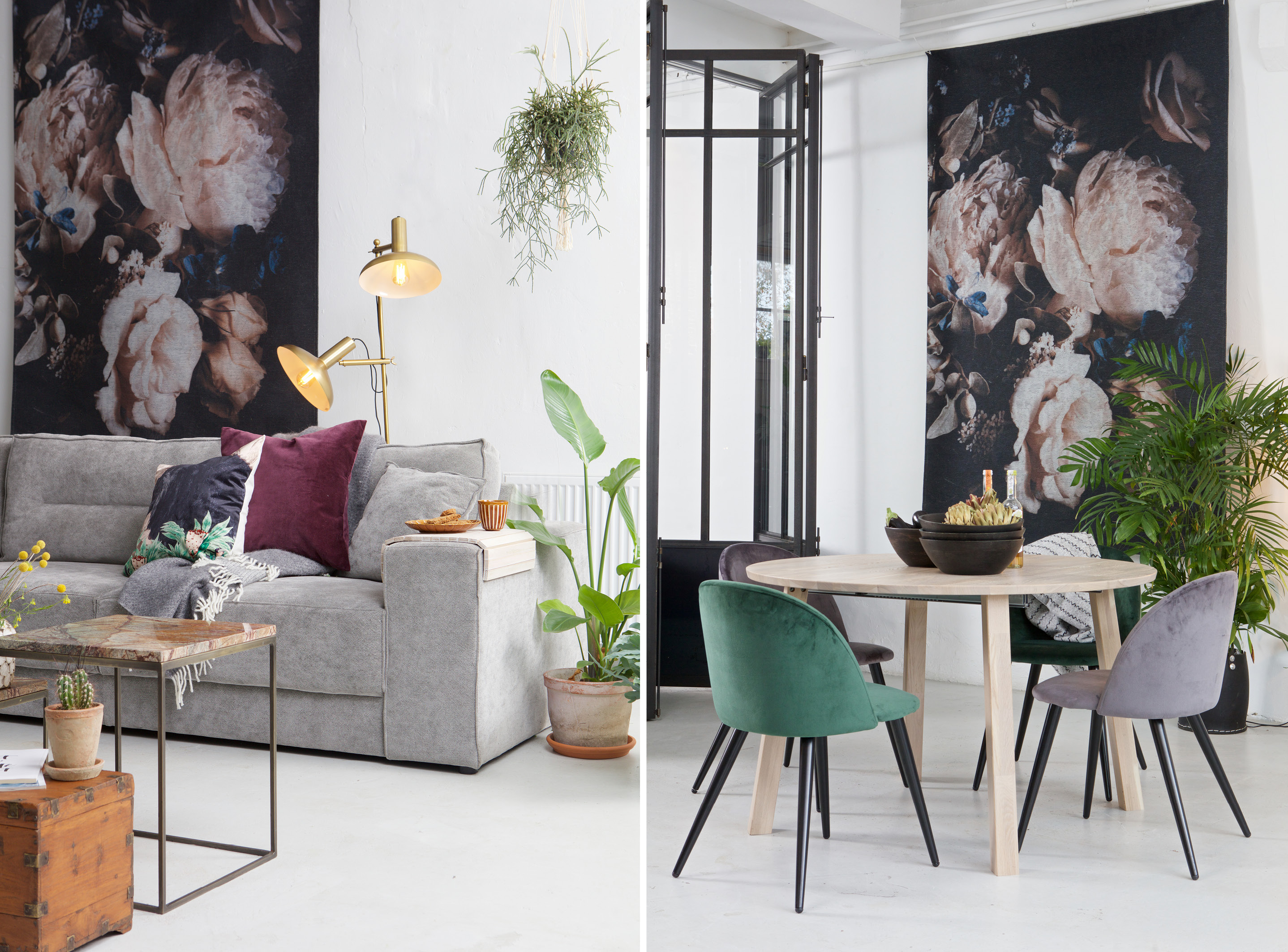 Basiclabel Peony vloerkleed
